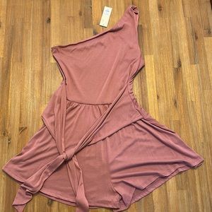 Small Dusty Rose Romper from “Francesca’s” super soft material for summer.
